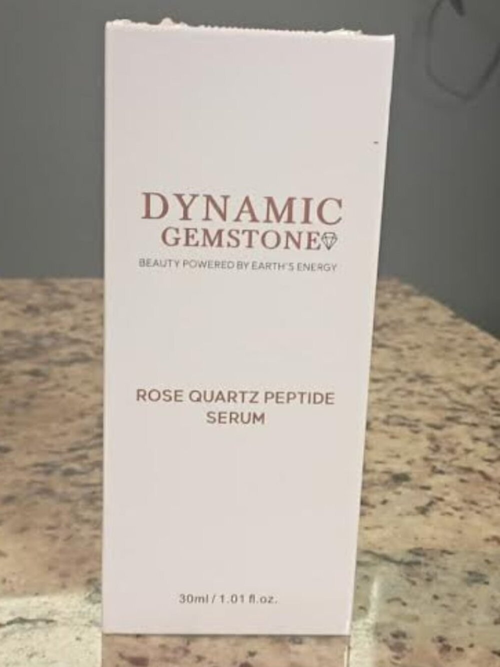 DYNAMIC GEMSTONE ROSE QUARTZ PEPTIDE SERUM- 1.01 fl oz / 30 ml -BRAND NEW-SEALED